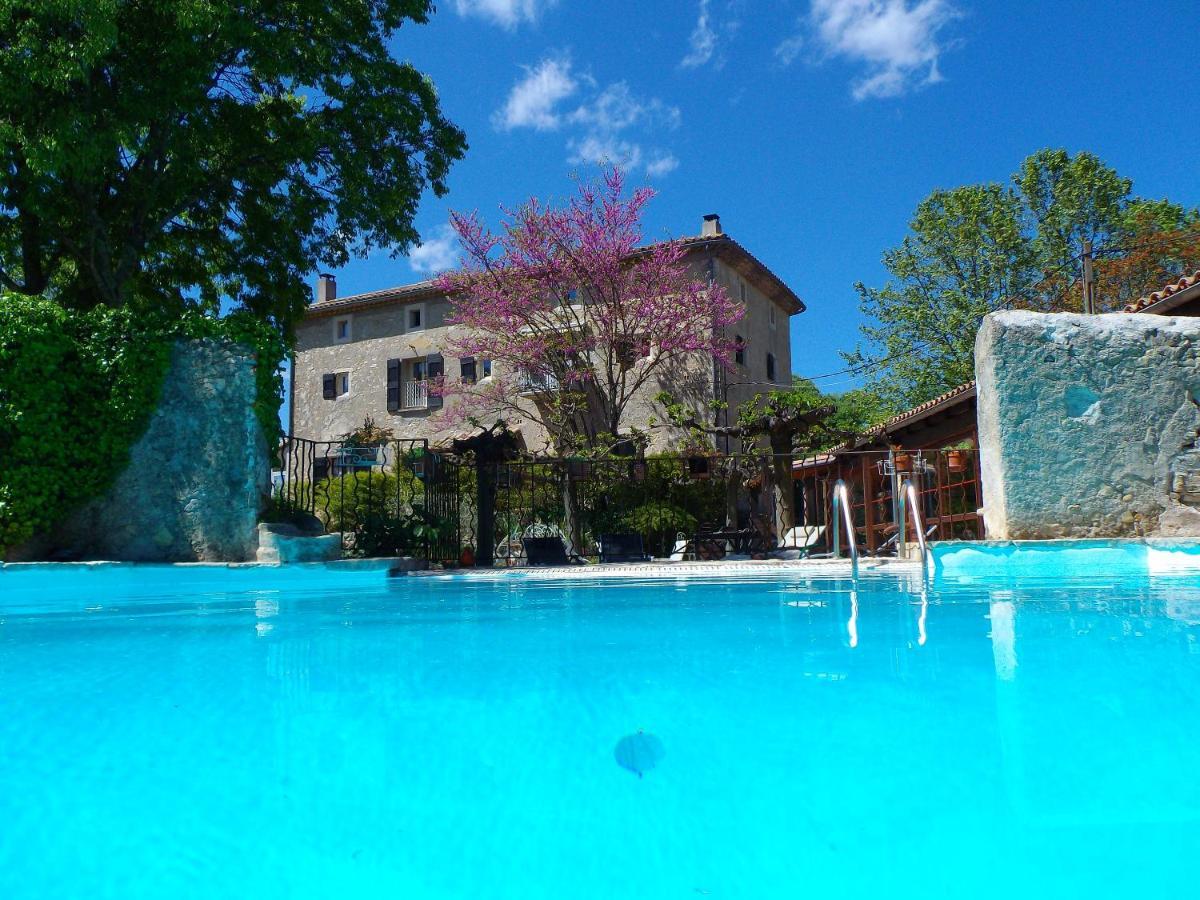 Bed and Breakfast Logis Des Magnans -Les Terrasses Du Coutach - Sauve Exterior foto