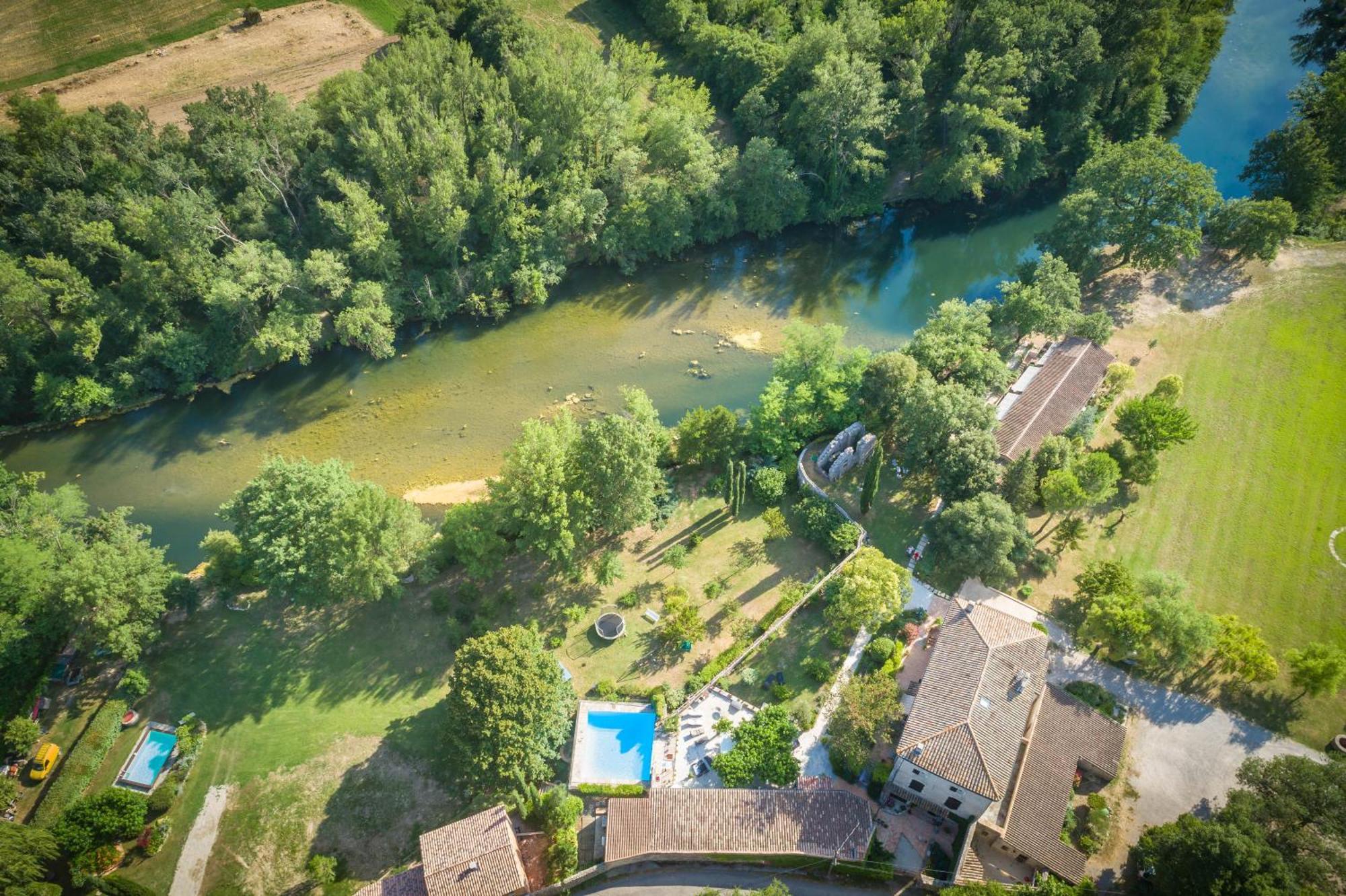Bed and Breakfast Logis Des Magnans -Les Terrasses Du Coutach - Sauve Exterior foto